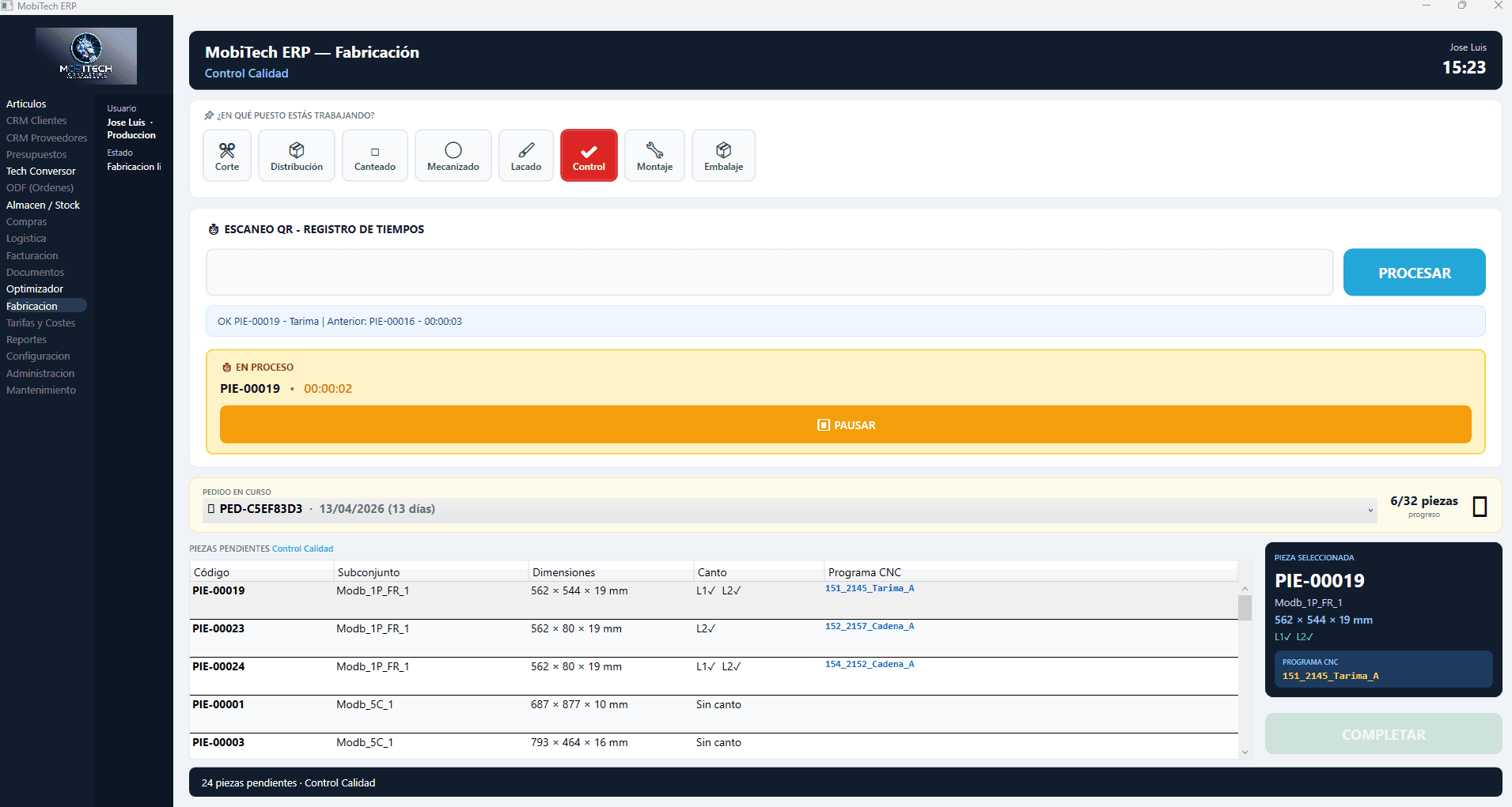 F3c — Contrôle Qualité